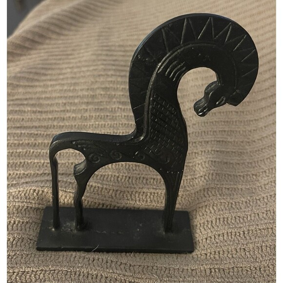 Greek Horse Bronze Statue -Horse Sculpture HandMade in Greece - Picture 6 of 6